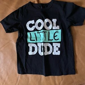 Black shirt for boys